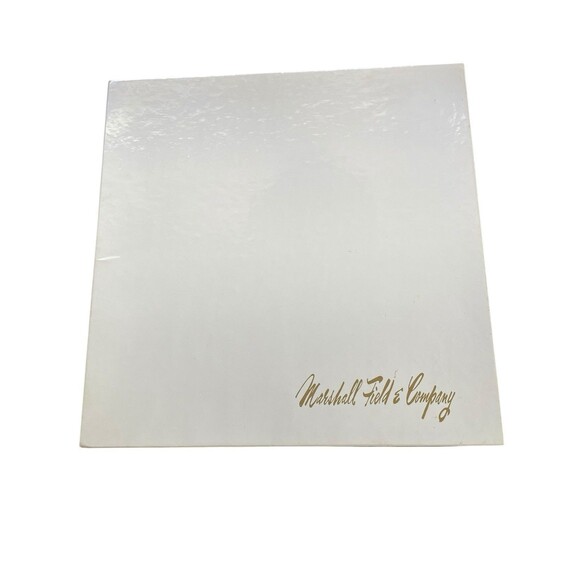 Marshall Field Handkerchiefs Box Of 4 NOS 1978 Switzerland Made - Picture 2 of 7